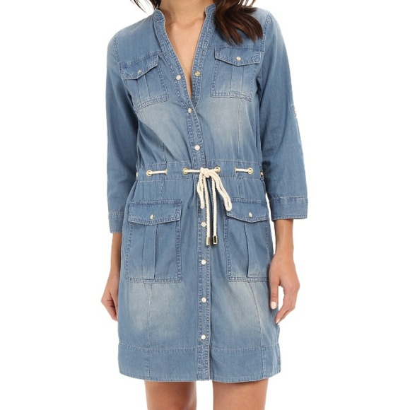 michael kors jean dress